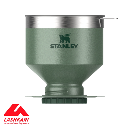 ویژگیها و مزایا: دمآور دستی قهوه (Pour Over) با طراحی حرفهای و تمام فلزی دارای فیلتر دائمی از جنس استیل – سازگار با محیط زیست بدون نیاز به فیلتر کاغذی یا تجهیزات جانبی ایدهآل برای کمپینگ، منزل یا دفتر کار قابلیت قرارگیری روی ماگ، بطری یا لیوان استنلی مناسب برای دمآوری تازه قهوه با عطر و طعم اصیل طراحی ساده، سبک و قابل شستوشو