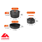 ست ظروف دو نفره پکینیو (Pekynew) مدل Spice 4